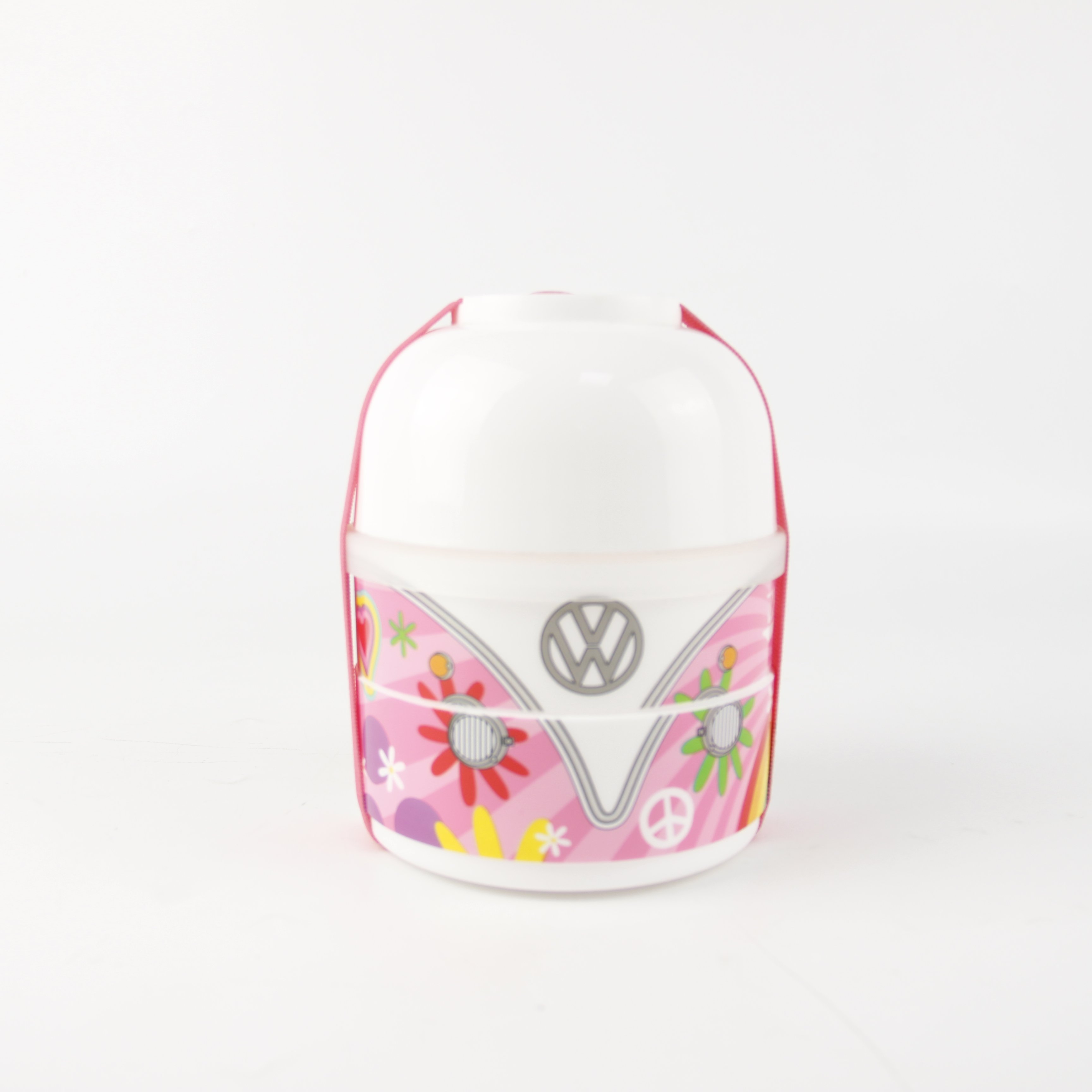 Japanese Dolls Bento Box Food Grade Plastic Children's Lunch Box 2 Layers with Bowl