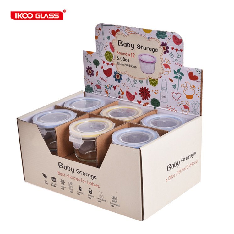 glass food container for baby