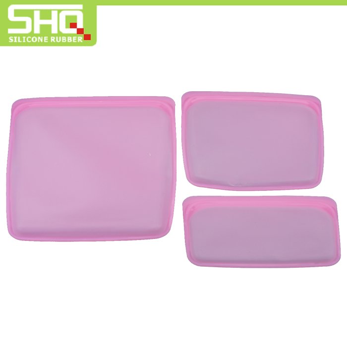 1000ml Food Grade Preservation Silicone Storage Bag Portable Eco Friendly Reusable Silicone freshness preservation Bag