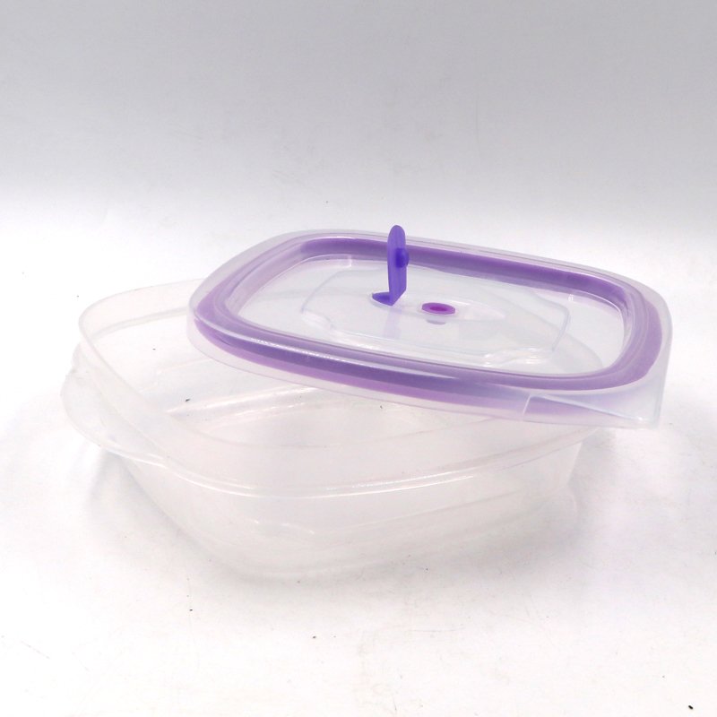 Real eco friendly kitchen bento reusable food storage container portable plastic lunch microwave food storage box