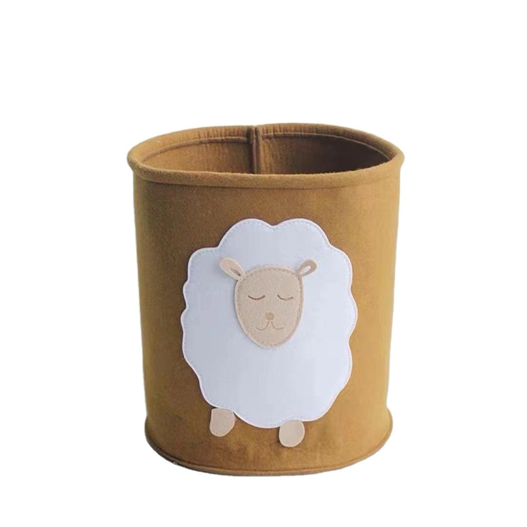 Wholesale Custom High Appearance Level Storage Basket Baby Dirty Clothes Children Toys Storage Through Washable Clothes Storage