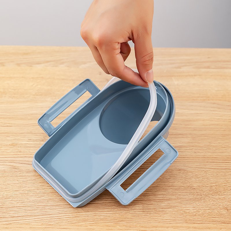 2.5L Kitchen Organizer Grains Beans Storage Jar Keep Fresh Food Storage Box Refrigerator Food Sealed Crisper Container
