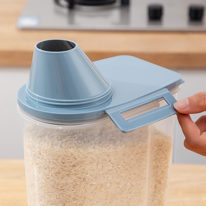 2.5L Kitchen Organizer Grains Beans Storage Jar Keep Fresh Food Storage Box Refrigerator Food Sealed Crisper Container