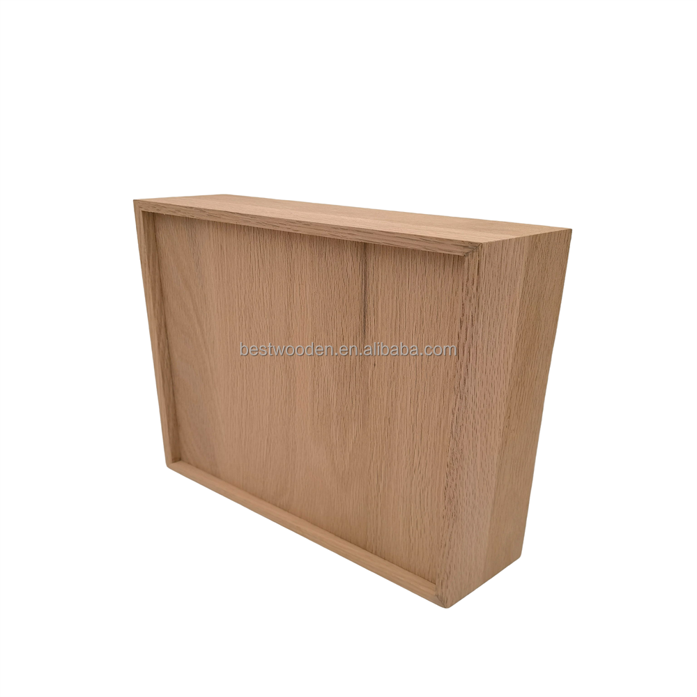Factory Wholesale Customized Oem Odm Handmade Multifunctional Solid Oak Wood Storage Box