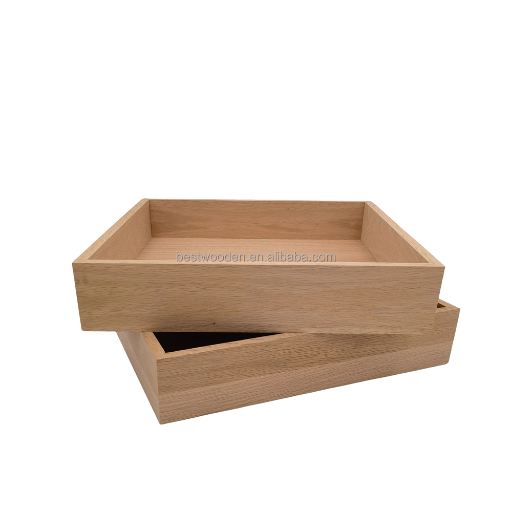 Factory Wholesale Customized Oem Odm Handmade Multifunctional Solid Oak Wood Storage Box
