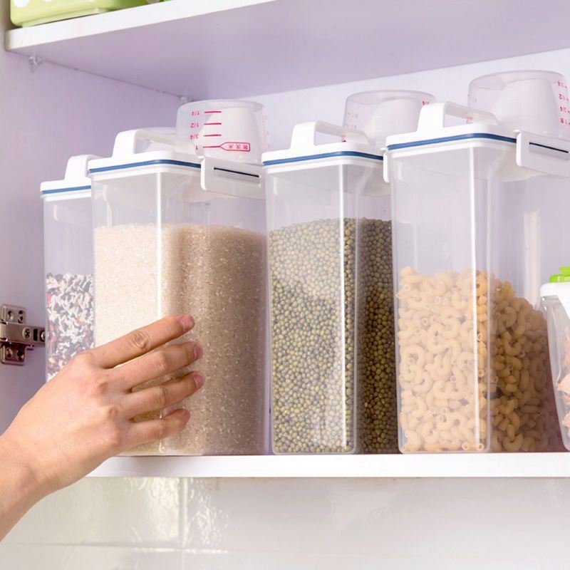 High-Quality Kitchen Organizers Seal Moisture-Proof Preservation Box Transparent Plastic Food Storage Container