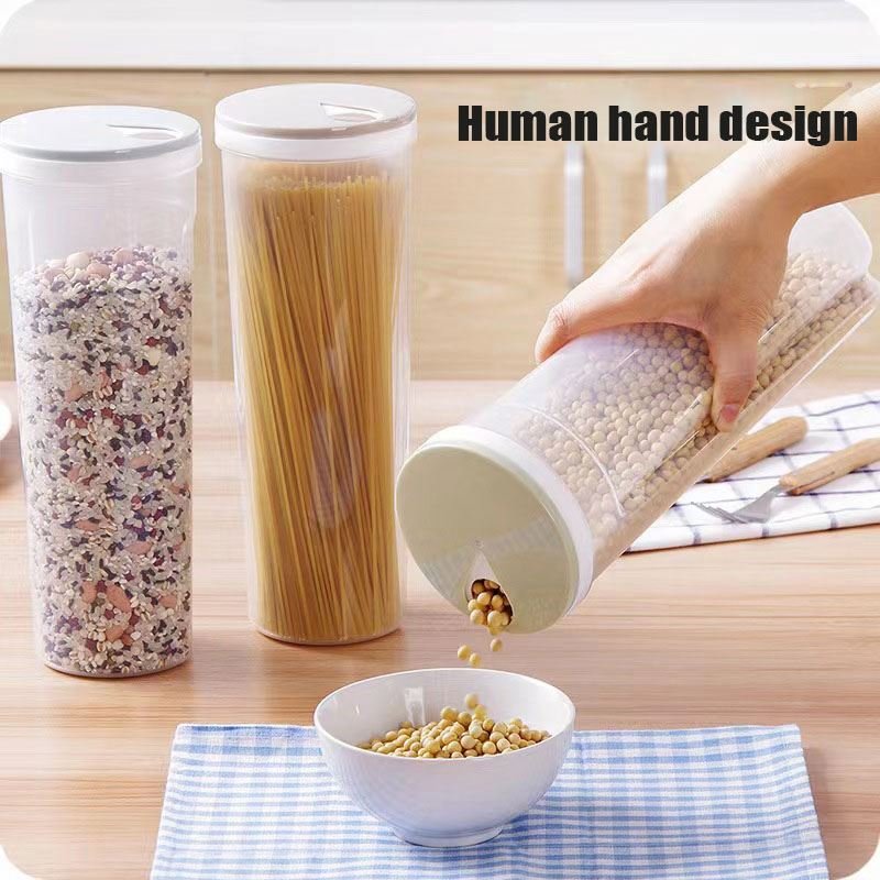 High-Quality Kitchen Organizers Seal Moisture-Proof Preservation Box Transparent Plastic Food Storage Container
