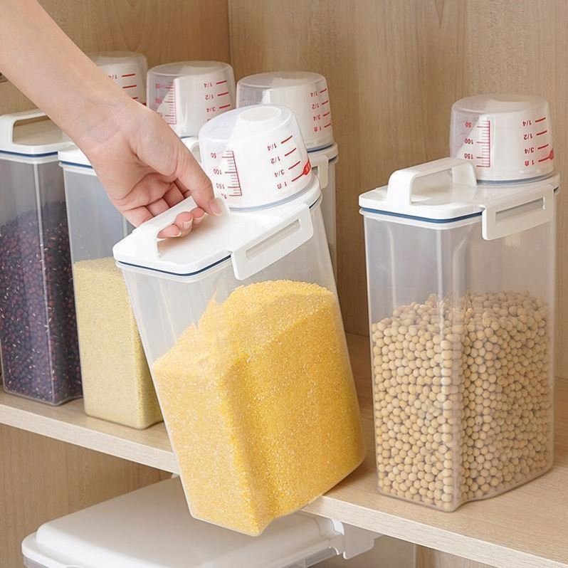 High-Quality Kitchen Organizers Seal Moisture-Proof Preservation Box Transparent Plastic Food Storage Container