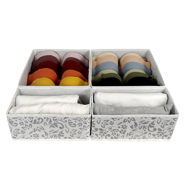 Non-Woven Underwear Storage Box Socks Bra And Panties Finishing Box