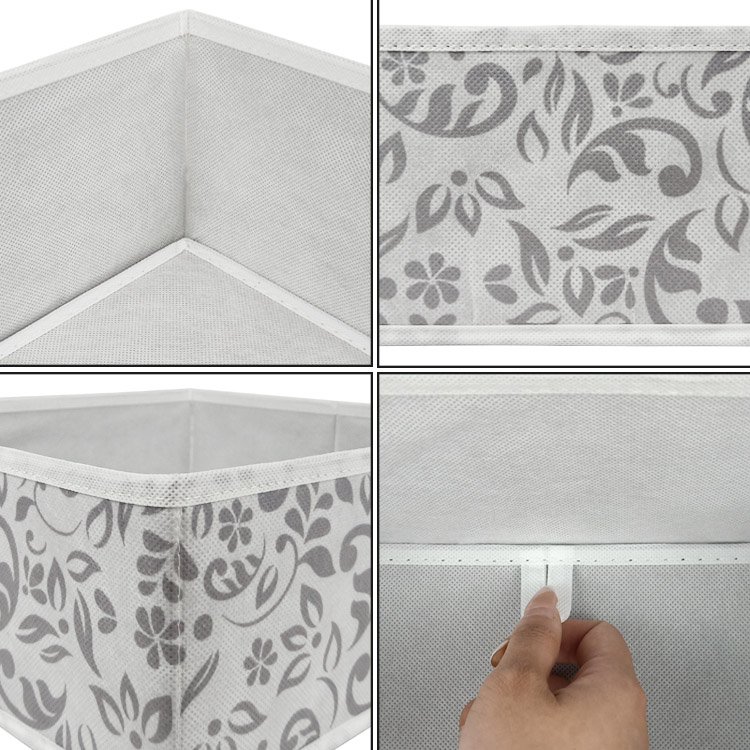 Non-Woven Underwear Storage Box Socks Bra And Panties Finishing Box