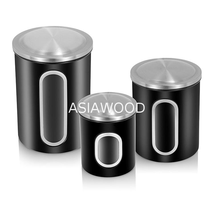Bread Storage Bin for Kitchen Canister Set Storage Boxes & Bins Food Container Stainless Steel,metal Rectangle 500 Sets 5-7 Days