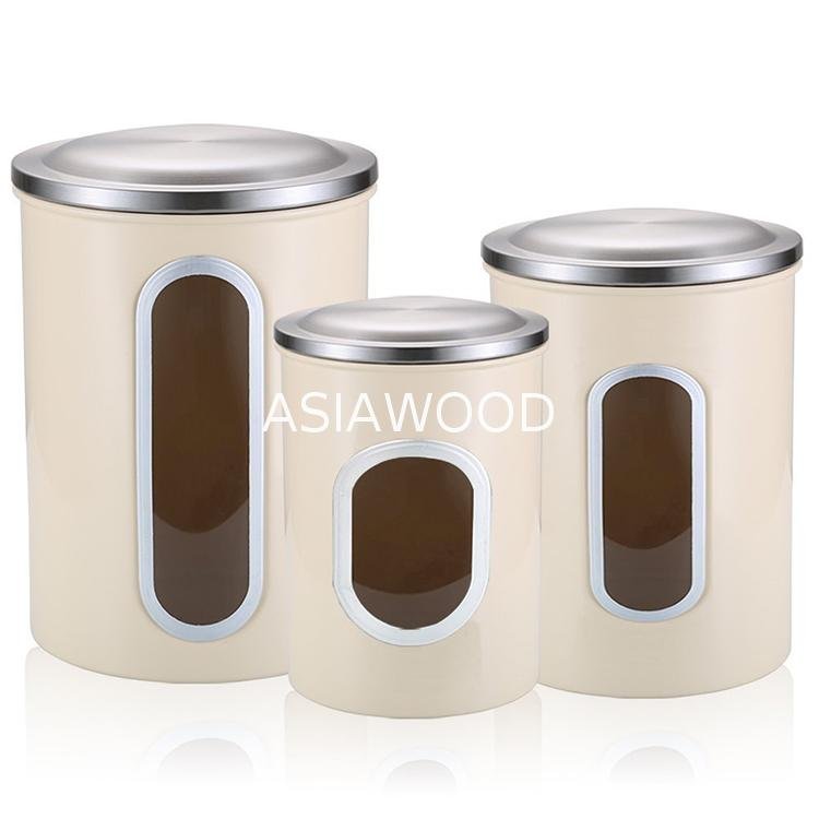Bread Storage Bin for Kitchen Canister Set Storage Boxes & Bins Food Container Stainless Steel,metal Rectangle 500 Sets 5-7 Days