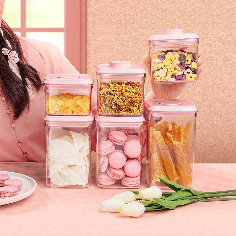 Pantry Organization Waterproof Food Storage Containers Organize The Cupboards With This POP Container Set From Ankou