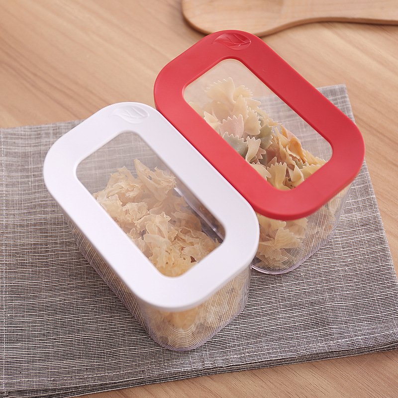 High quality Airtight transparency storage box Kitchen Food Storage Containers skylight jar Keep Fresh containers