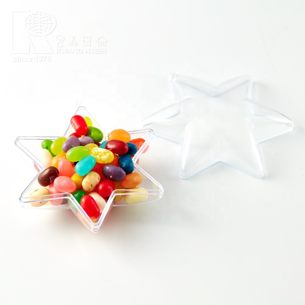 Kwang Hsieh Star Shaped Plastic Storage Clear storage container