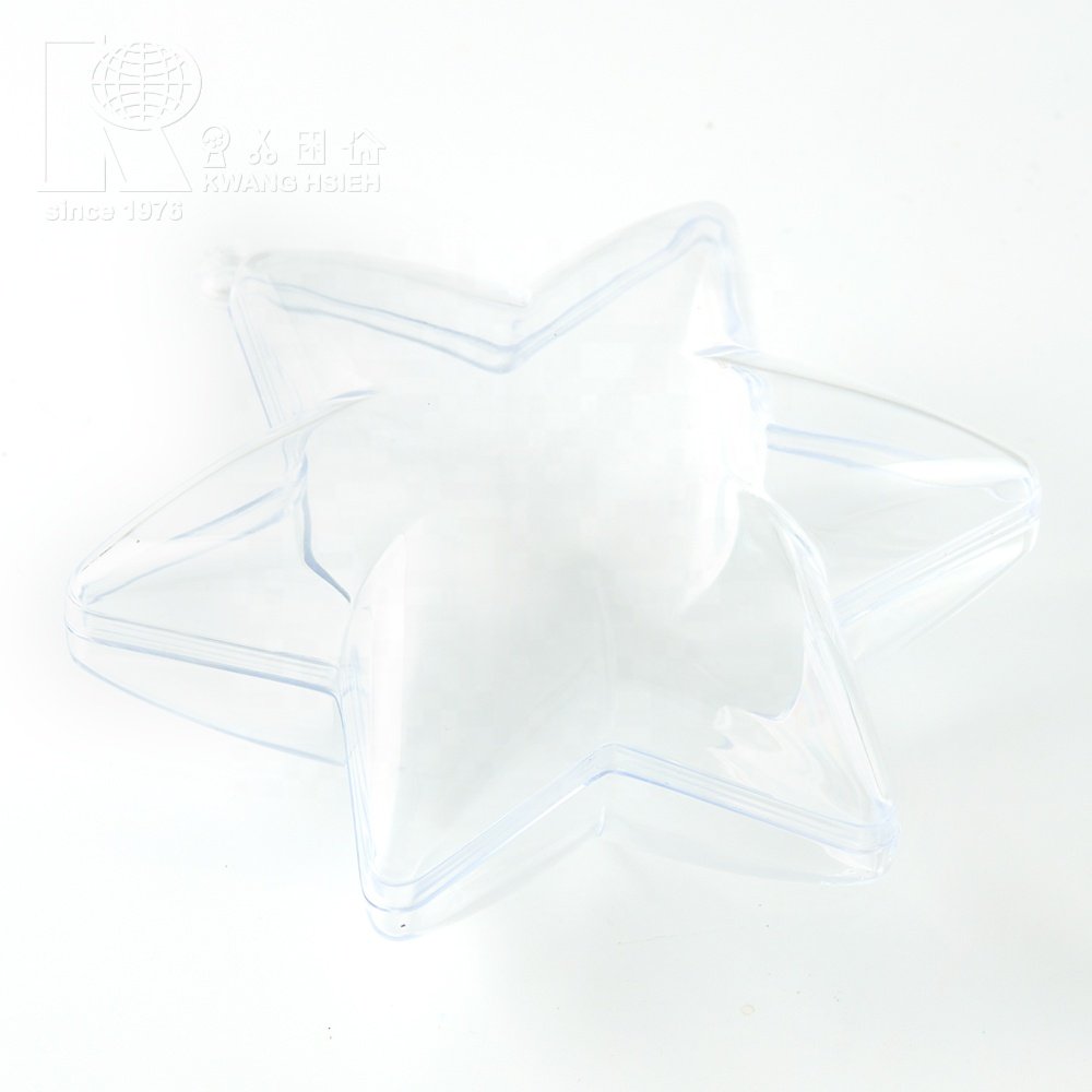 Kwang Hsieh Star Shaped Plastic Storage Clear storage container