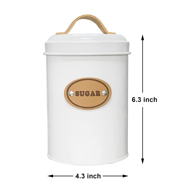 Kitchen canister sets for kitchen counter Counter Large Bread Boxes Storage Canister Tins and 3 Piece Kitchen Canister Set