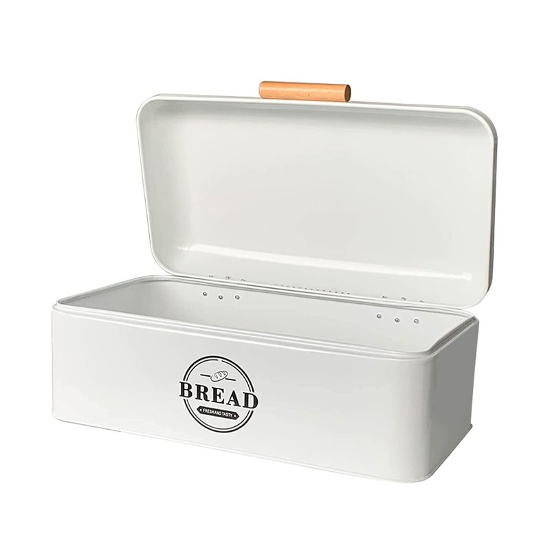 Kitchen canister sets for kitchen counter Counter Large Bread Boxes Storage Canister Tins and 3 Piece Kitchen Canister Set