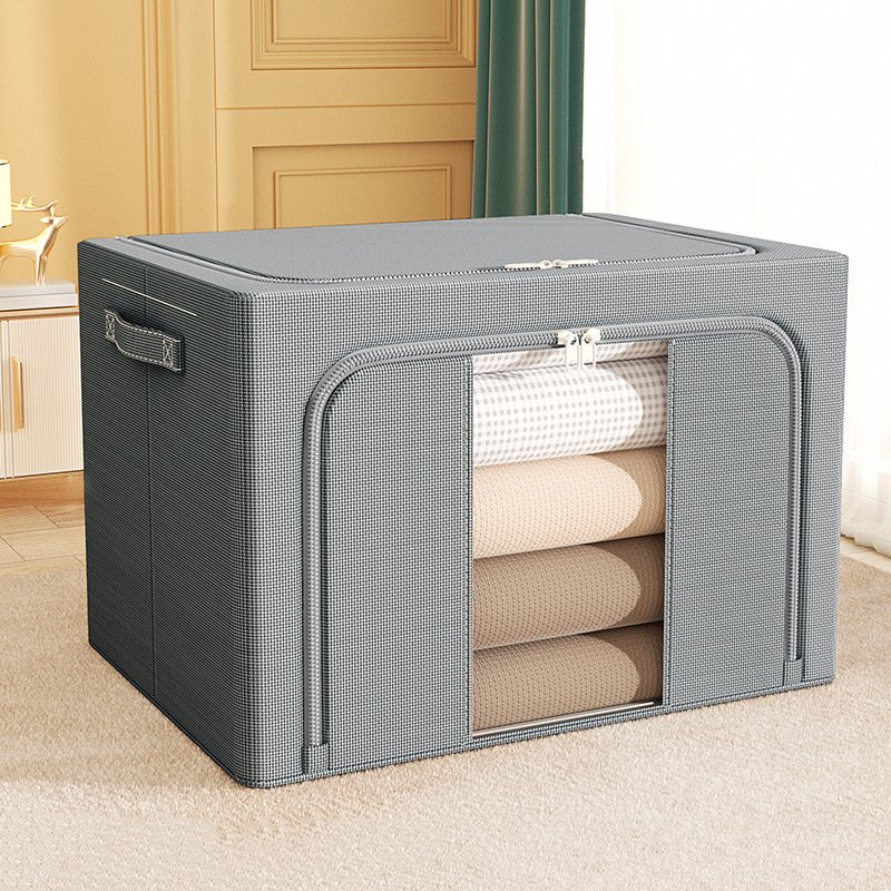 Wholesale book and toy box storage kids Collapsible large Storage Box 50*40*33 66L Polyester Storage Boxes Bins