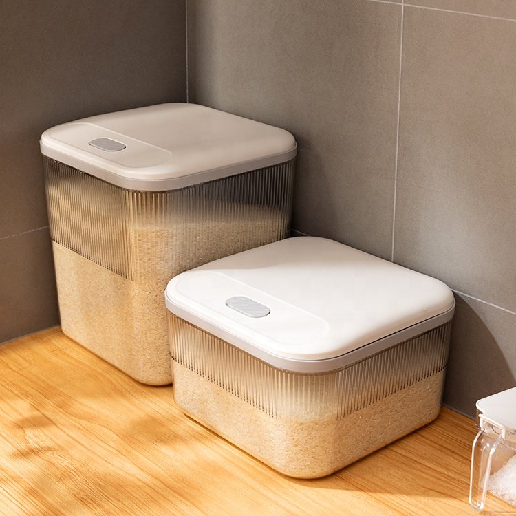 Kitchen Large Capacity Food Container Rice Storage Box Rice Storage Container Grain Dispenser Kitchen