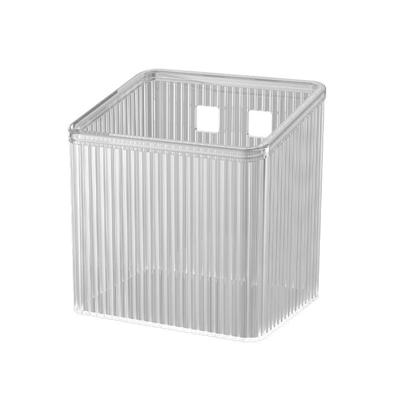 Bathroom Wall Storage Rack without Punching Makeup Storage Box Suction Cup Mounted Washbasin Wall Storage Organizer