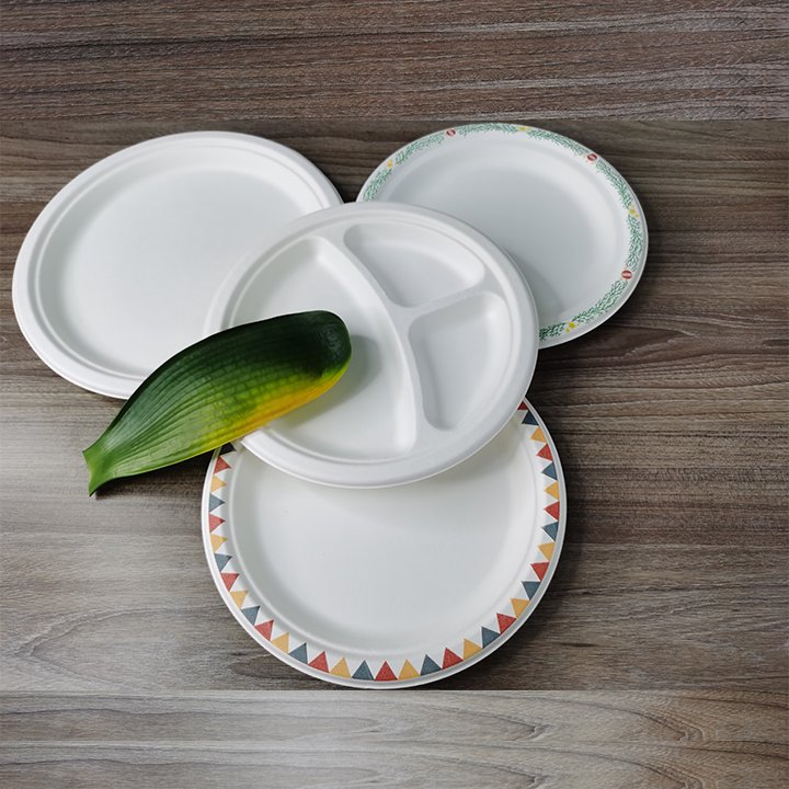 VIRTUES Custom Sugarcane Pulp Bagasse Clamshell Lunch Box Tableware Biodegradable Take away Fast Food Packaging Container