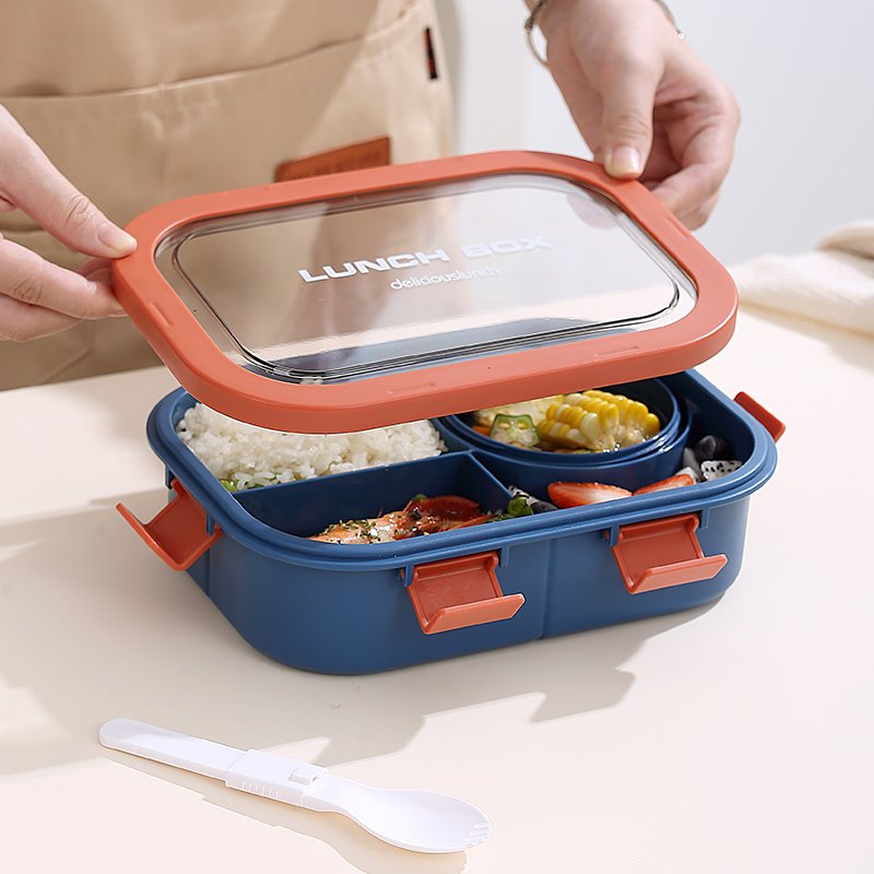 High Quality Plastic Bento Food Storage Container PP Microwave Lunch Box