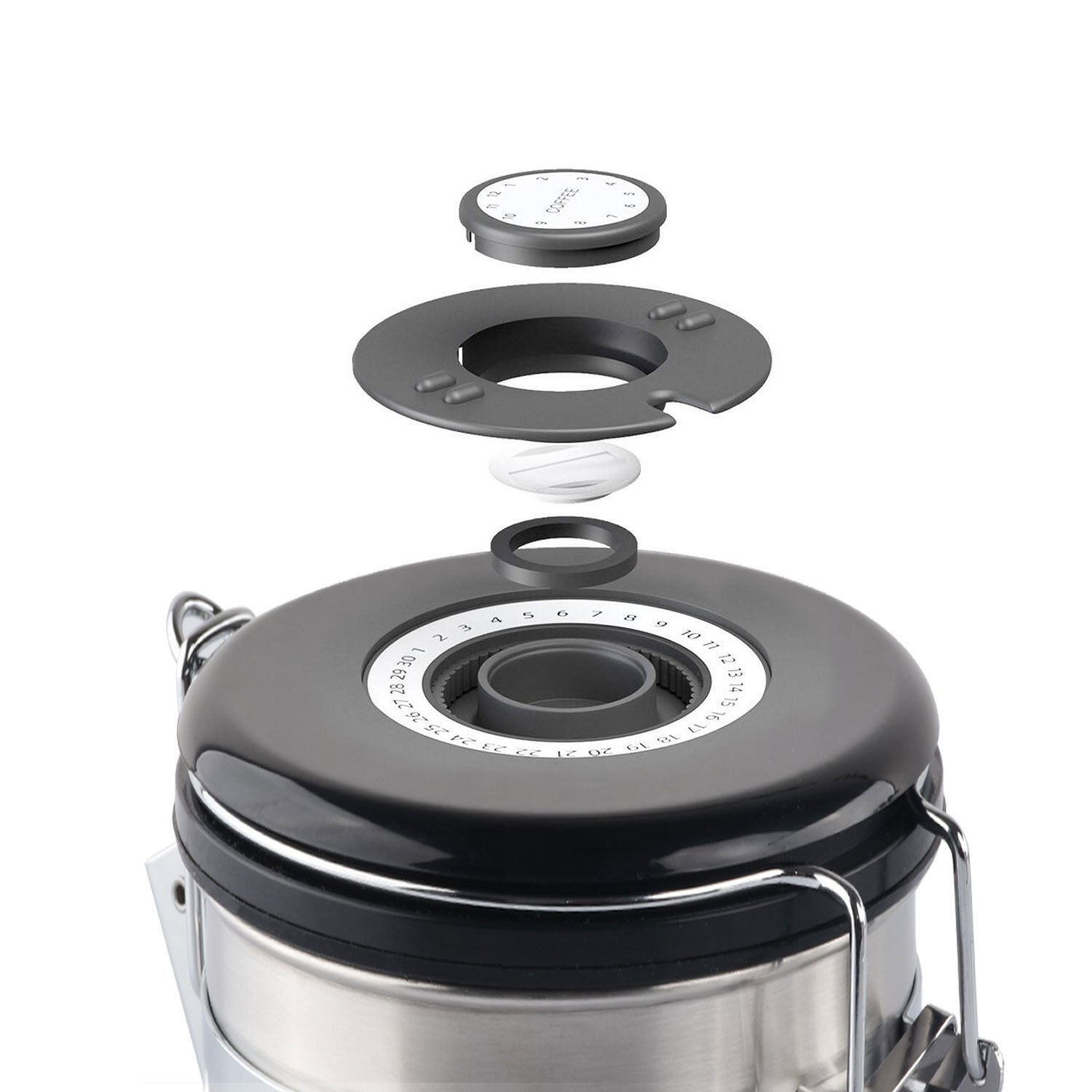 Wholesale Air Tight Sealing Can Kitchen Tea Coffee Sugar Food Storage and Container Set with Lids