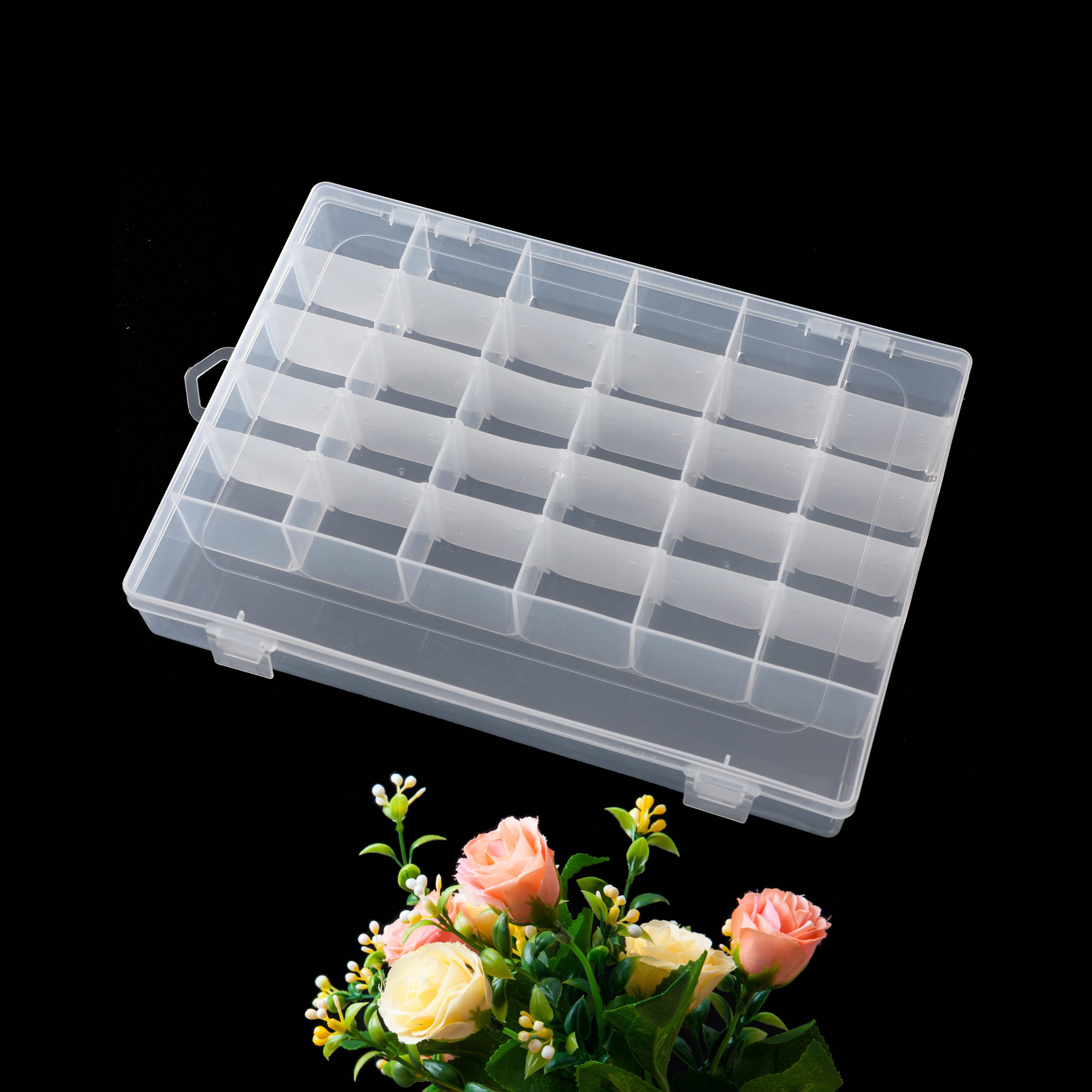 Supermarket Compartment Nail Art Decorative Storage Detachable Plastic Case 6 30 31 Grids Plastic Storage Box