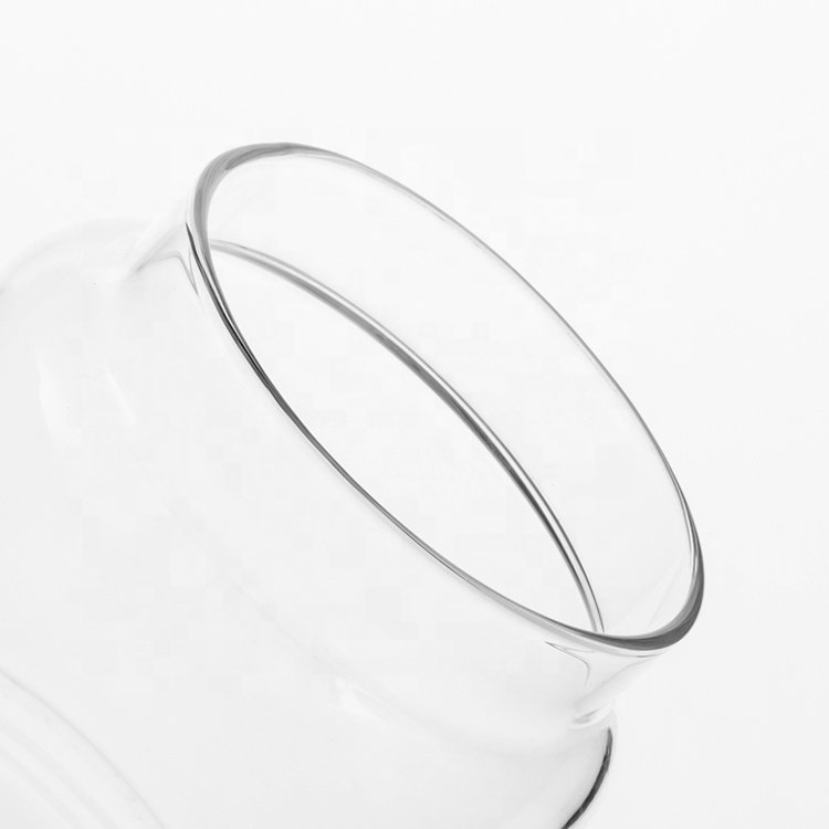 Hot Sale In Stock Glass Jar Containers Handmade Glass Food Storage Storage Kitchen Wholesale Glass Jar Containers