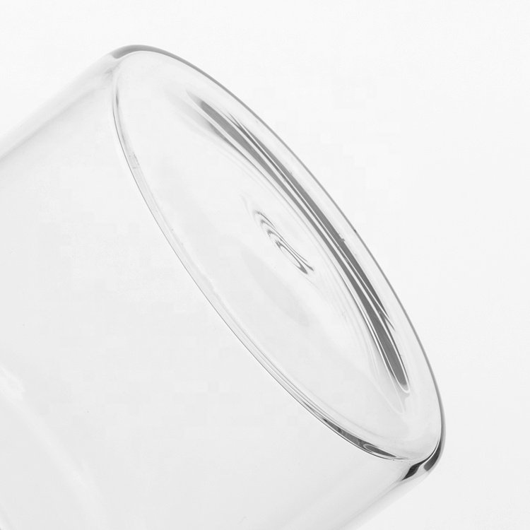 Hot Sale In Stock Glass Jar Containers Handmade Glass Food Storage Storage Kitchen Wholesale Glass Jar Containers