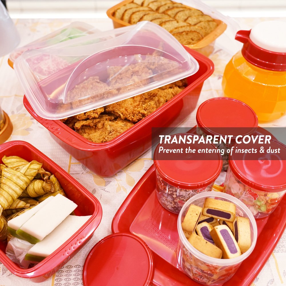 Elianware High Quality Multi-Usage Storage Box Plastic Sundries Home Usage Storage Basket Food Storage Organizer