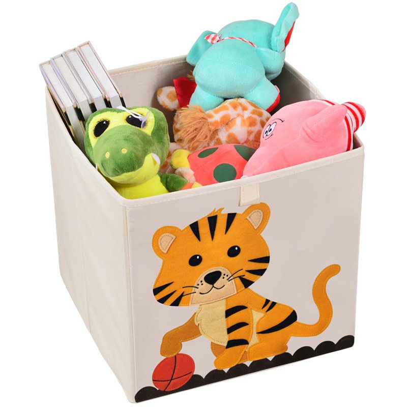 Cartoon Storage Box Foldable Large Capacity Baby Organizer Toy Storage Chest Kids Basket Organizer Kids Toy Kids Storage Boxes