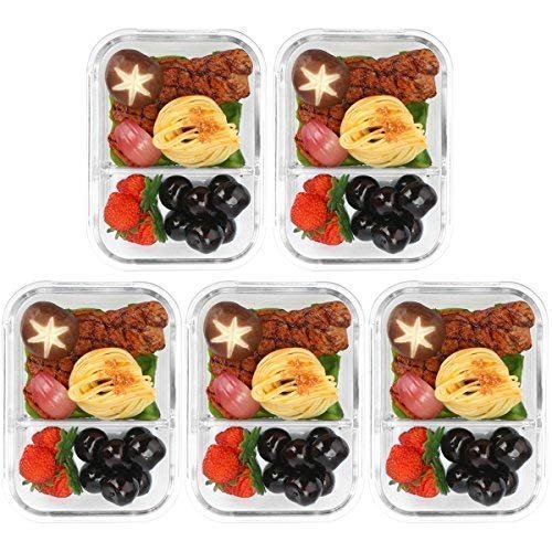 Wholesale High Borosilicate Glass Food Storage Container With Lid Sealed Meal Prep Containers Glass Lunch Boxes For Home Kitchen