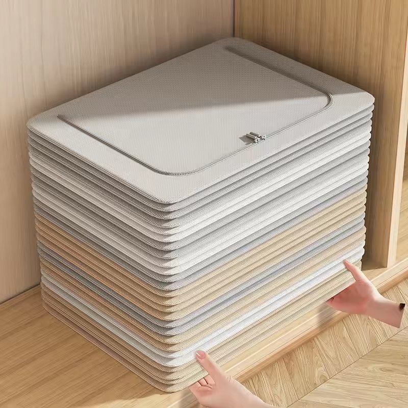 Steel frame support Closet Organizer Oxford Collapsible Storage Box Portable Clothes Storage Box And Bins