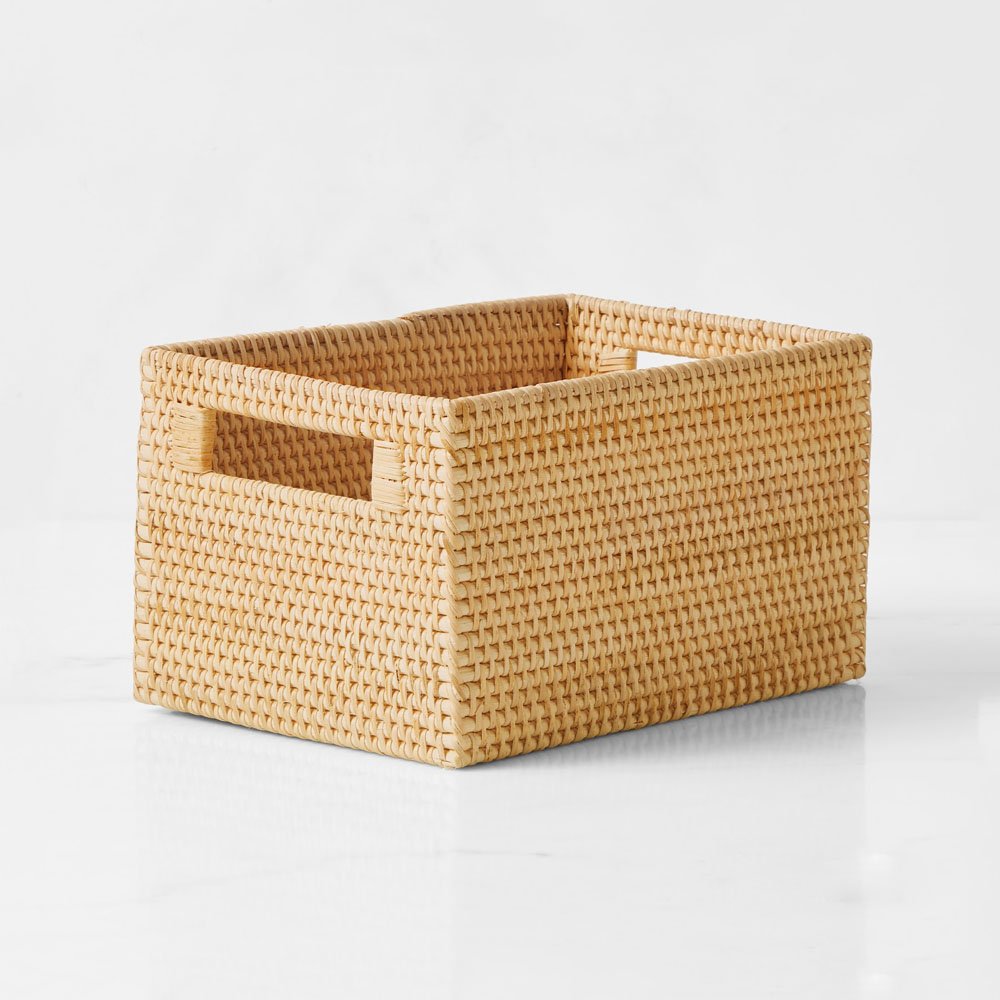 Eco Friendly Natural Rattan Storage Container/ Storage Basket For Home Decoration Wholesale From Vietnam