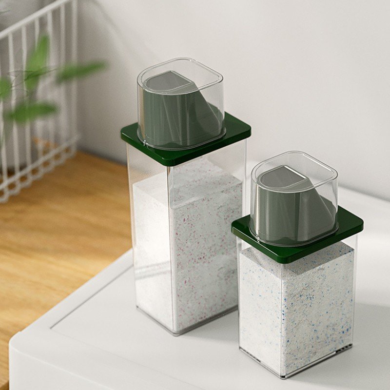 Large 1.2L Transparent Food Plastic Storage Box Grain Container