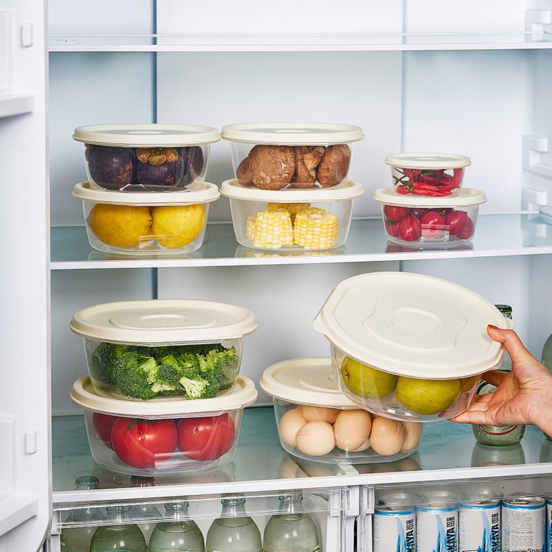 BPA FREE Plastic Food Container Storage Preservation Container Nesting Food Storage Containers Set