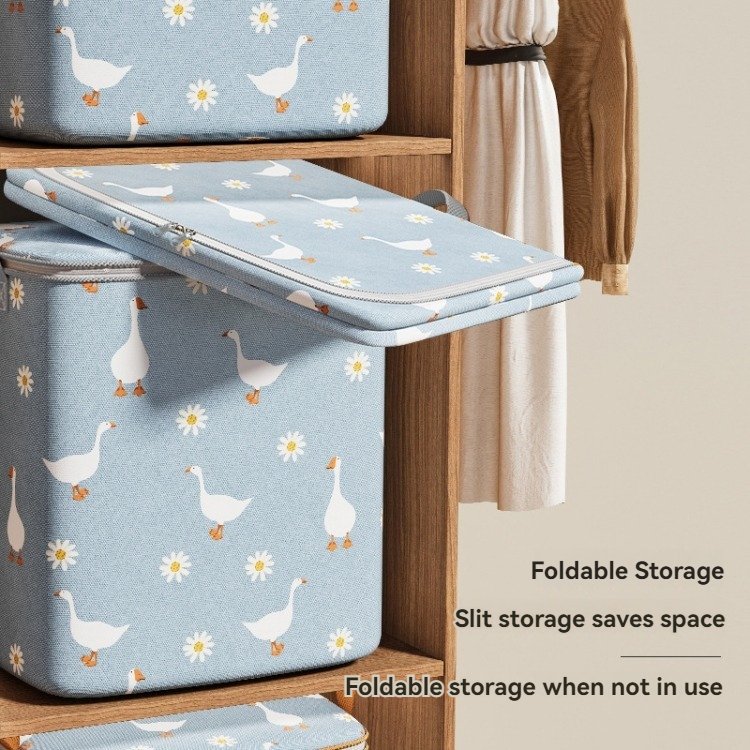 Large Oxford Luggage Home Storage Box Clothes Quilt Blanket Wardrobe Organizer Moving House Storage Bag