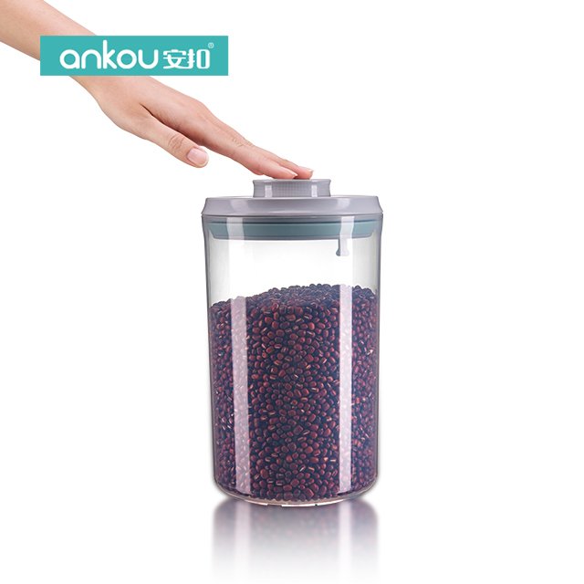 OEM ODM Transparent food storage and container organizers storage Stackable baby milk powder container For household storage