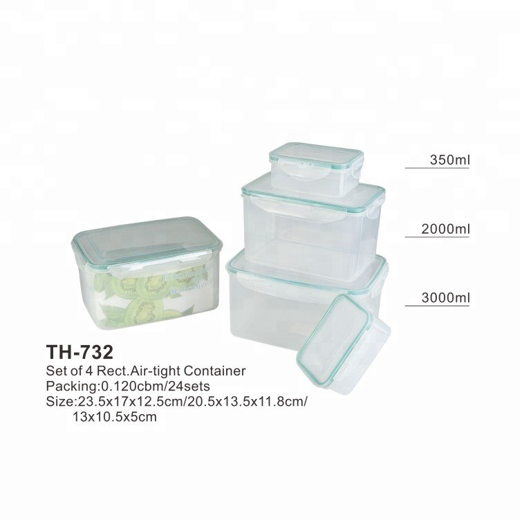 airtight food storage container set, food container