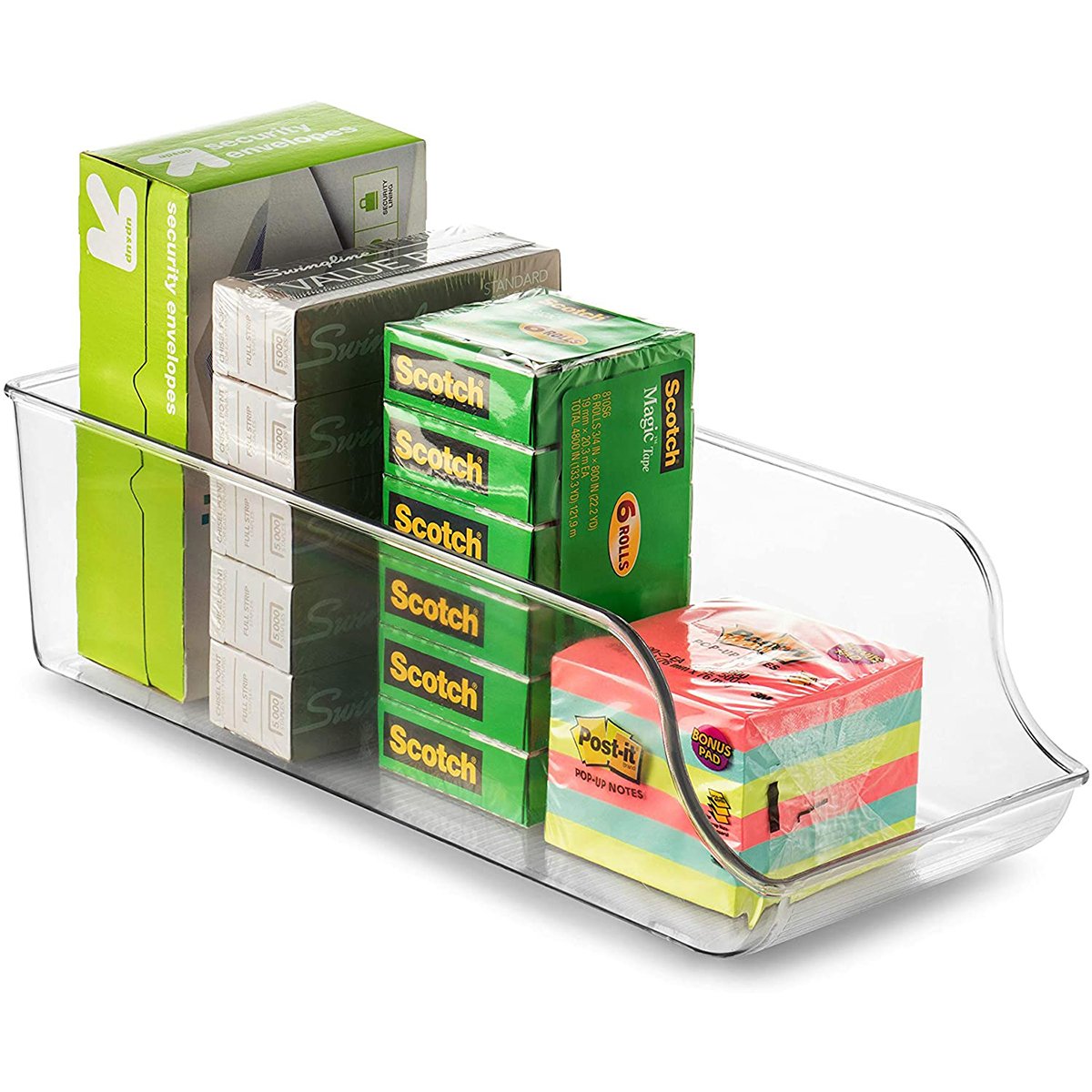 Bins Refrigerator Organizer Food Storage Bins Refrigerator Organizer Transparent Food Storage Box with Handles Pantry