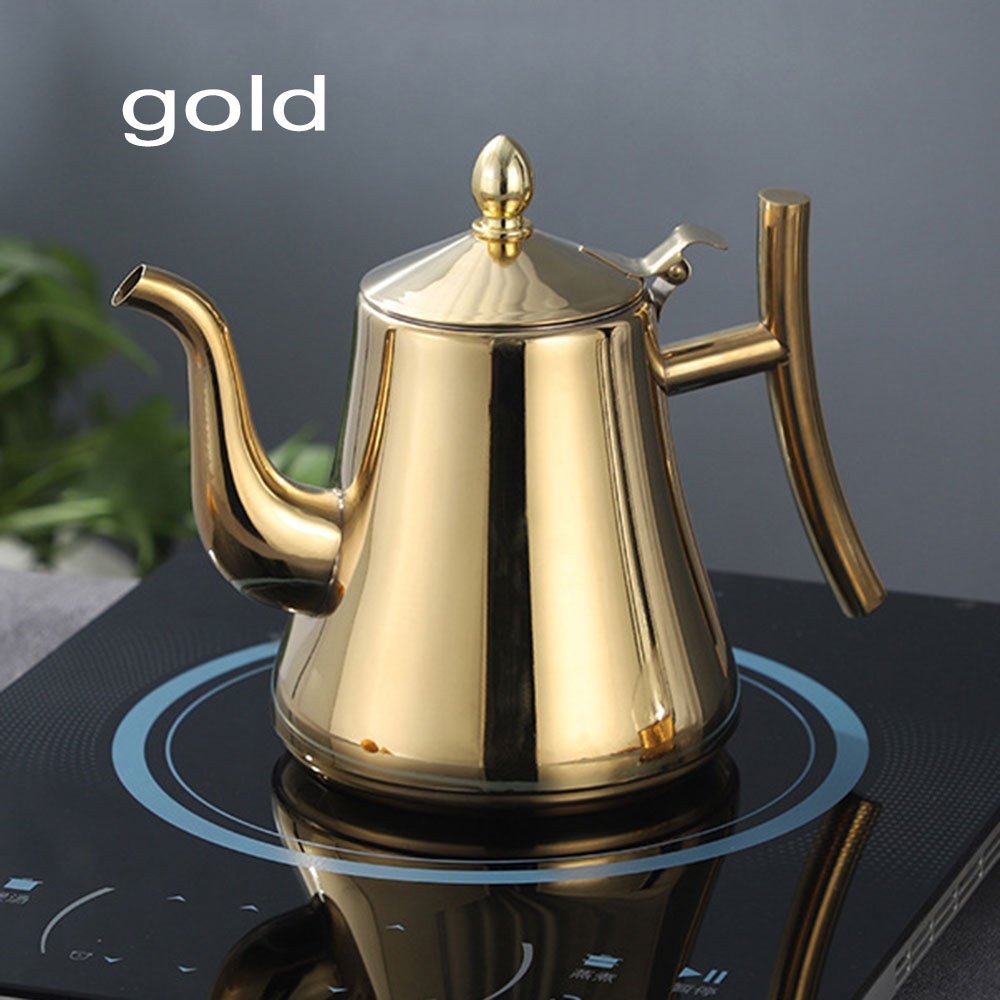 Wholesale classy different color tea kettle stainless steel coffee kettle