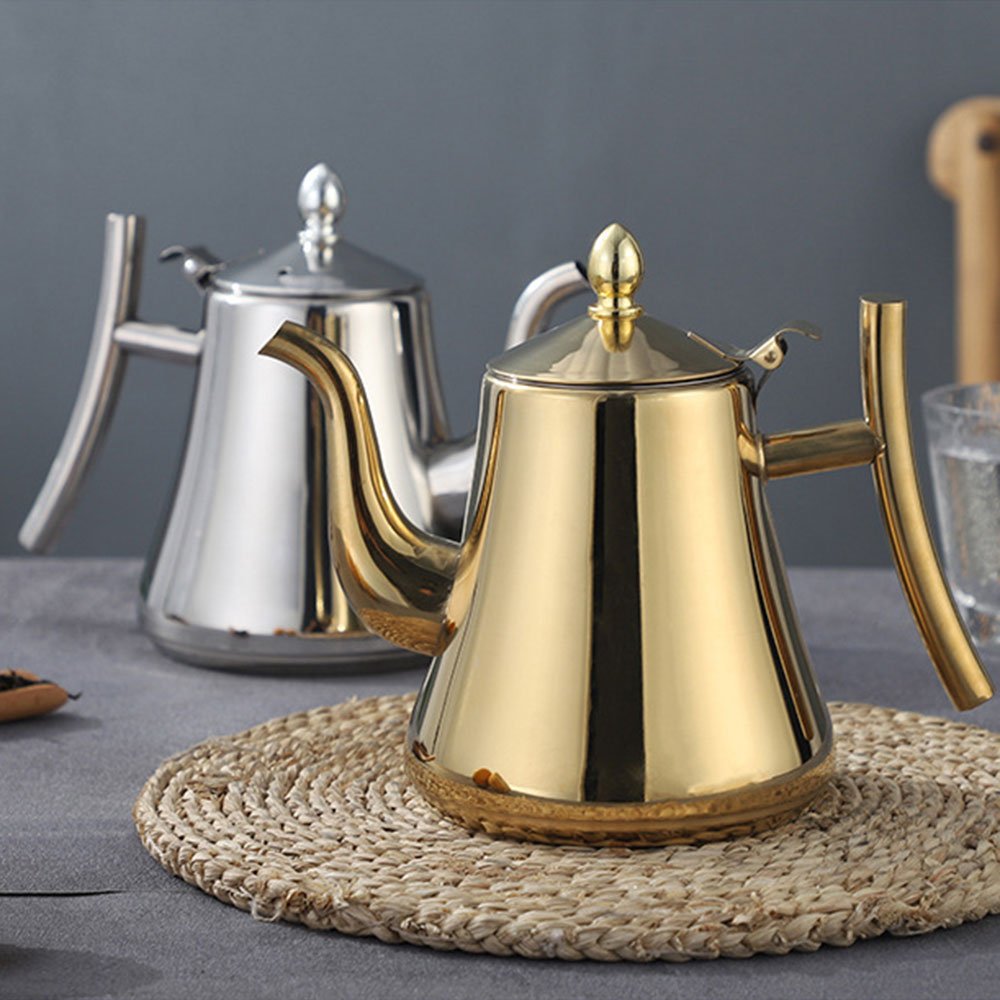 Wholesale classy different color tea kettle stainless steel coffee kettle