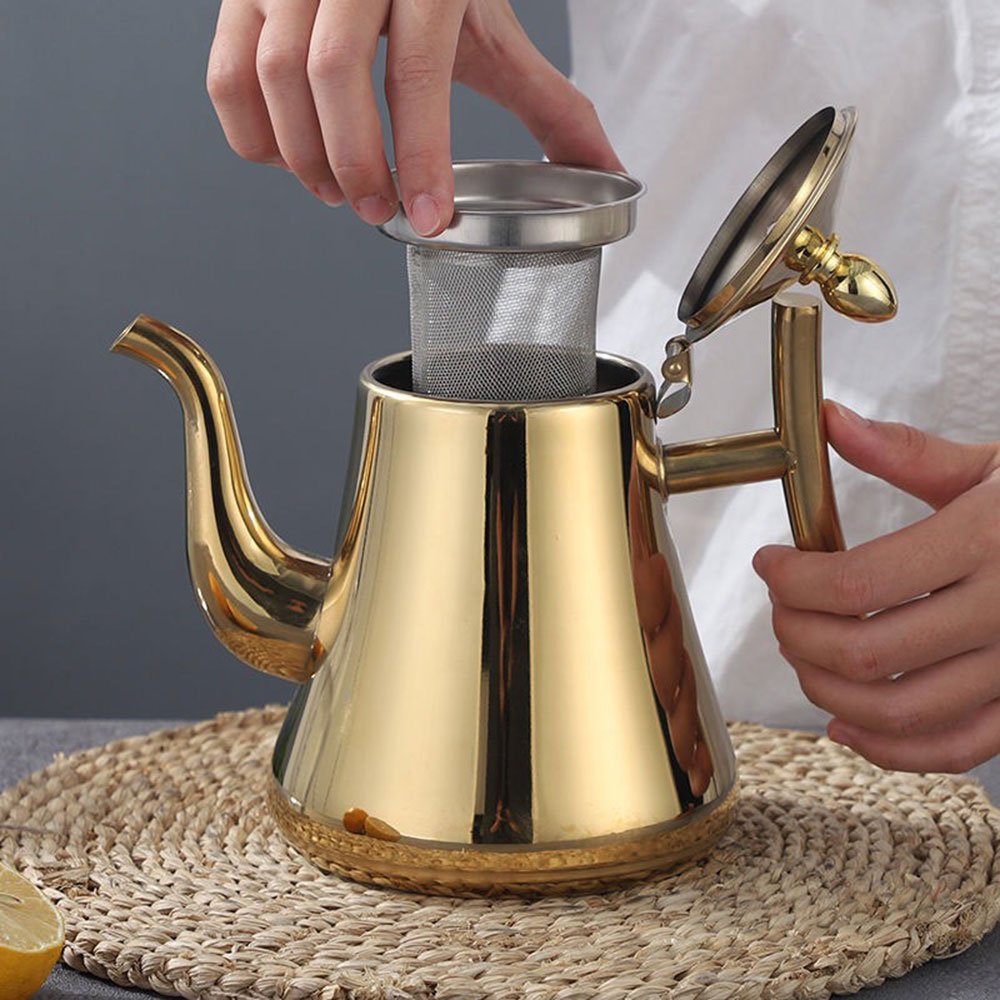 Wholesale classy different color tea kettle stainless steel coffee kettle