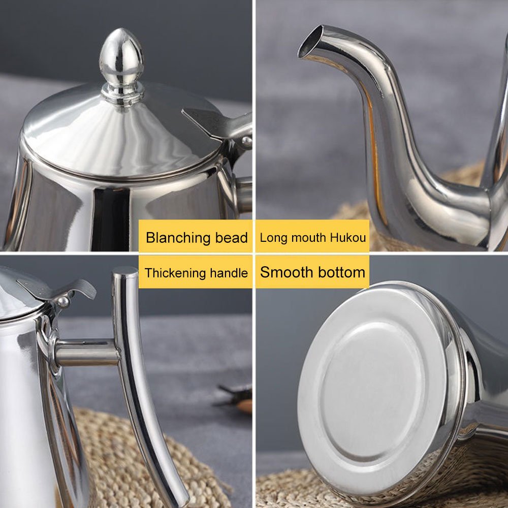 Wholesale classy different color tea kettle stainless steel coffee kettle