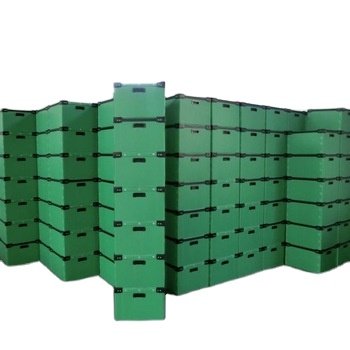 Custom Foldable Warehouse storage Pp Corrugated Plastic boxs