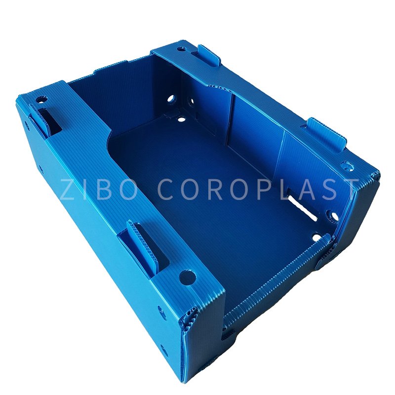 Custom Foldable Warehouse storage Pp Corrugated Plastic boxs