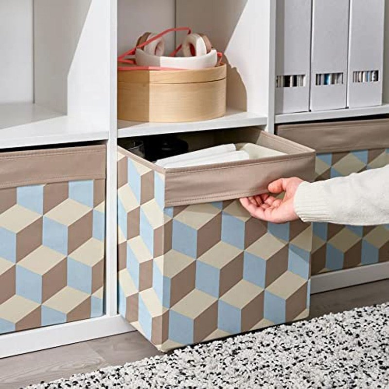 Hot Selling Chinese Houseware Cloth Storage Box Foldable Fabric Cube Storage Bin