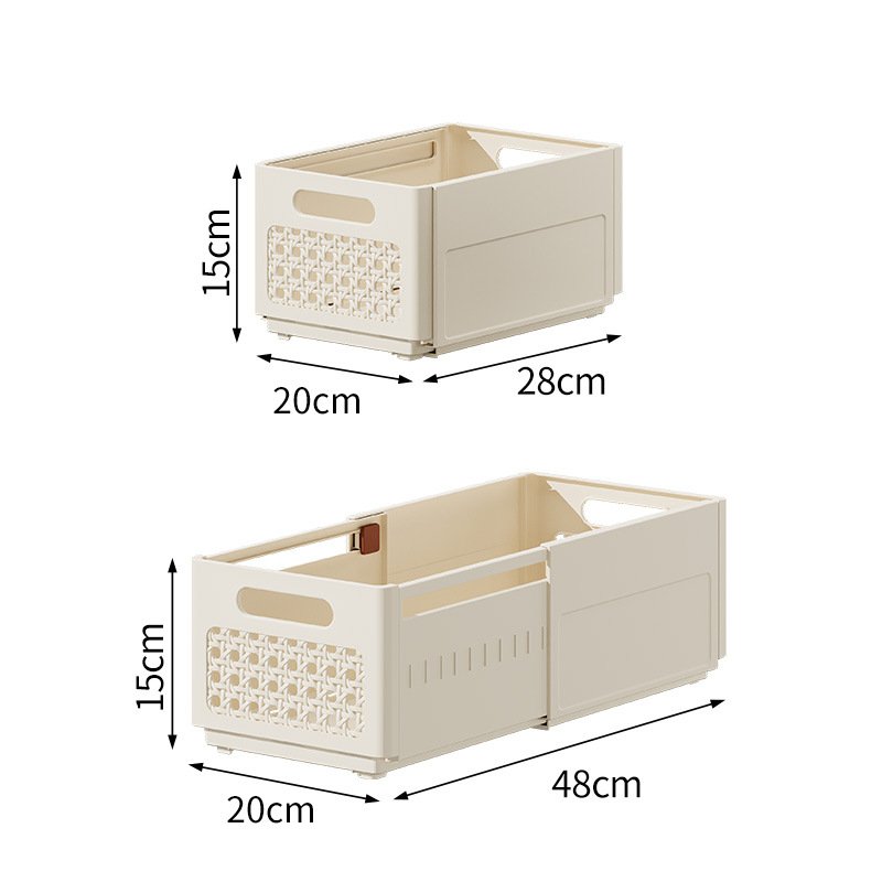 Hot selling desktop storage basket Plastic Kitchen snack Bathroom bath storage box